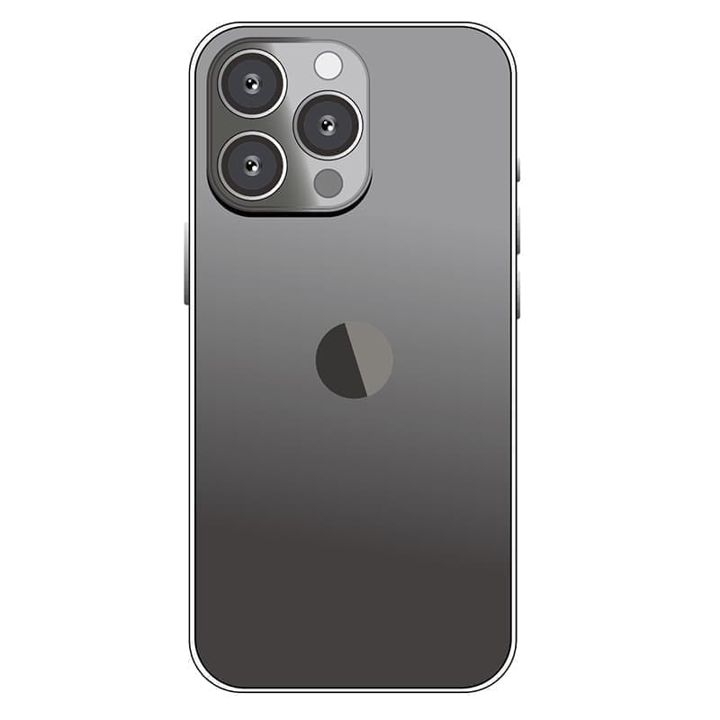 iPhone背面　aiファイル